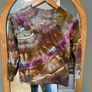 Tie-Dye Long Sleeve Shirt